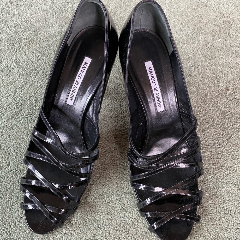 Black Manolo Blahnik Heels